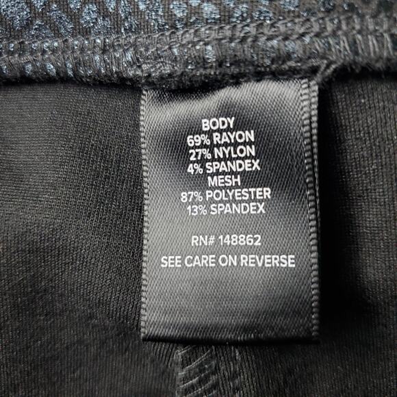 Torrid Womens Snakeskin Black Pixie Skinny Studio Luxe Ponte High Rise Pant 2 - Picture 4 of 5